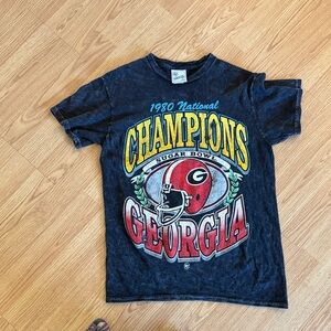 Vintage National Champions Tee - Black, Yellow, Red